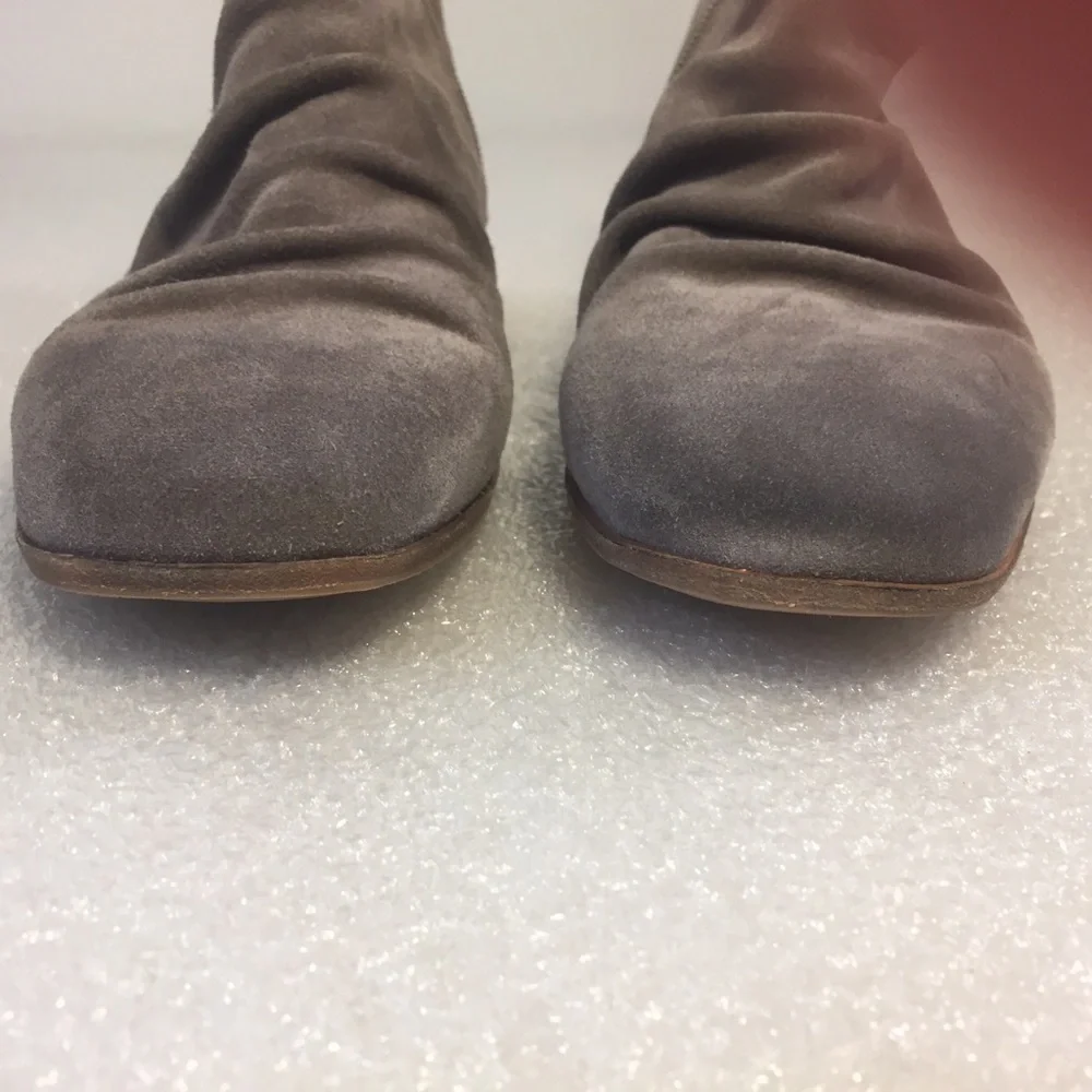 Jeffrey Campbell gray suede Ankle Boot size 7